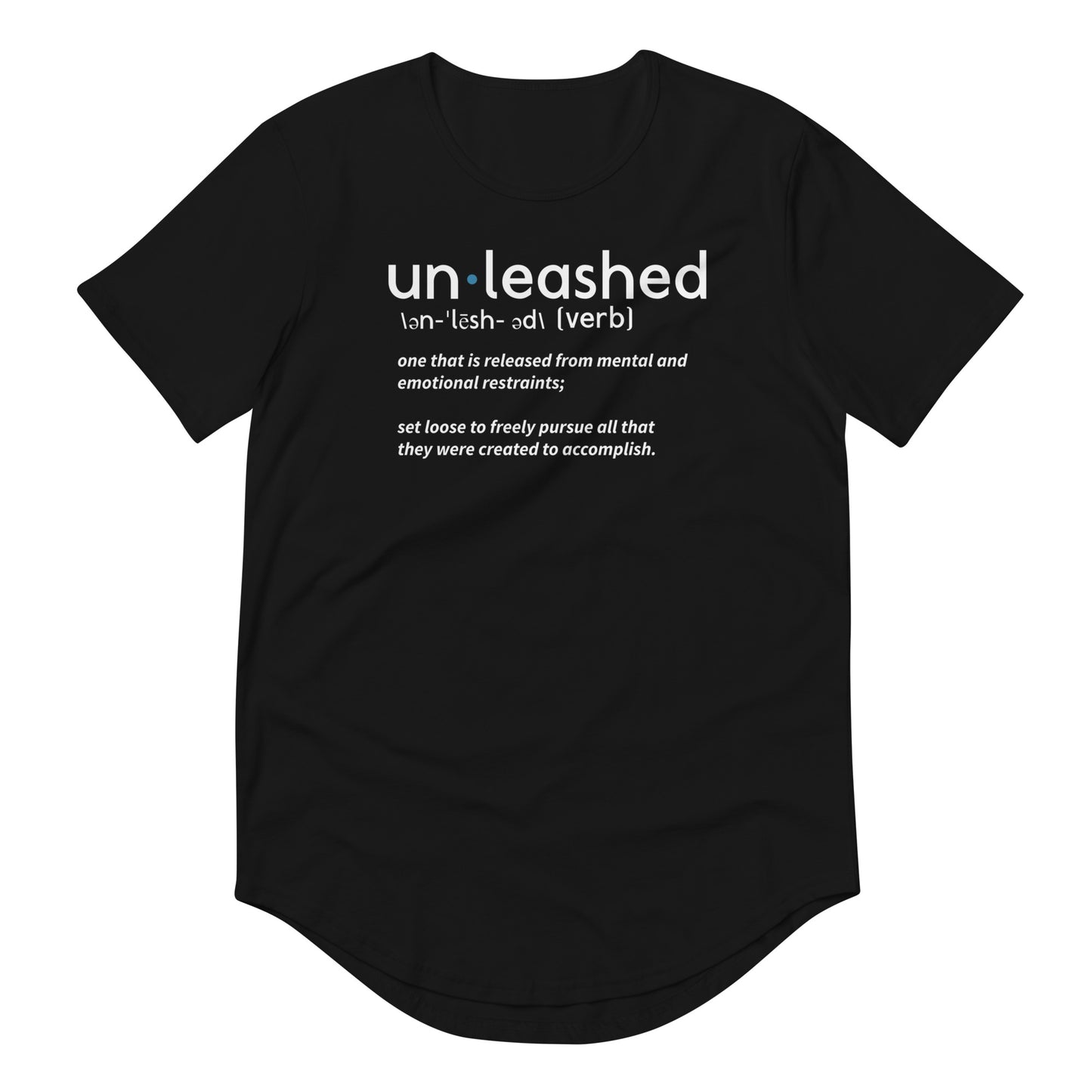 Unleashed Defined Black Tee