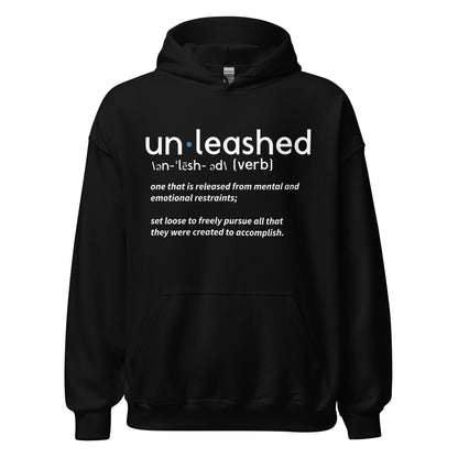 Unleashed Defined Black Hoodie