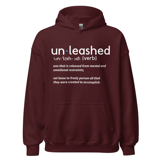 Unleashed Defined Maroon Hoodie